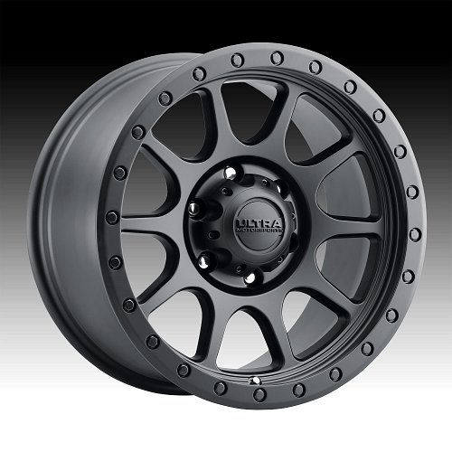 Ultra 115SB The General Satin Black Satin Black Custom Truck Wheels 1